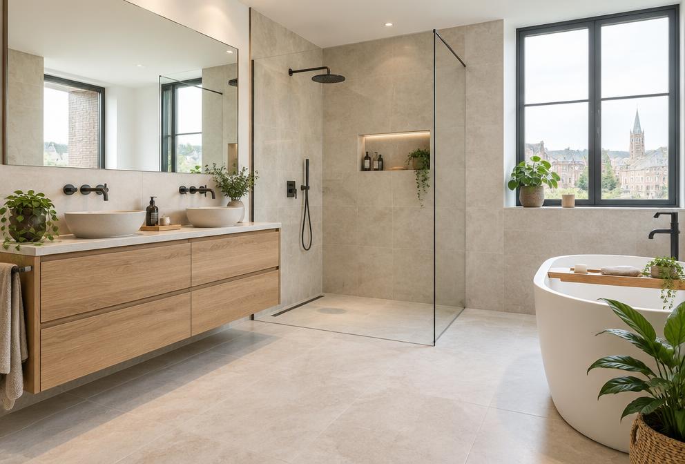Salle de bain rénovée